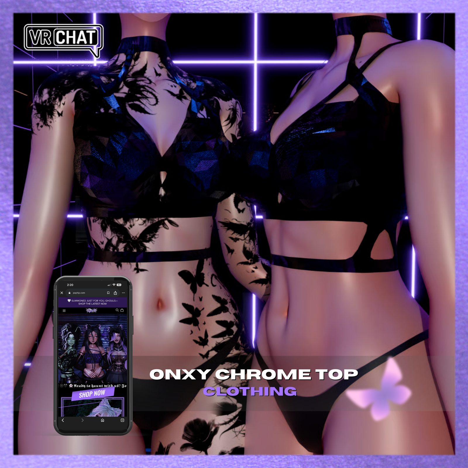 ONXY CHROME TOP | FREE