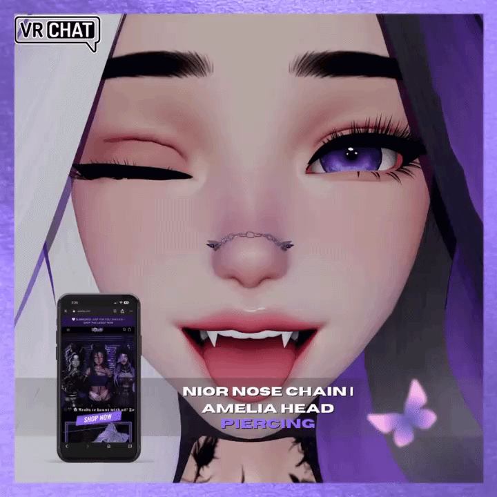 NIOR NOSE CHAIN | AMELIA HEAD 