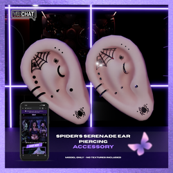 SPIDER'S SERENADE EAR PIERCING | AMELIA HEAD | RIGGED