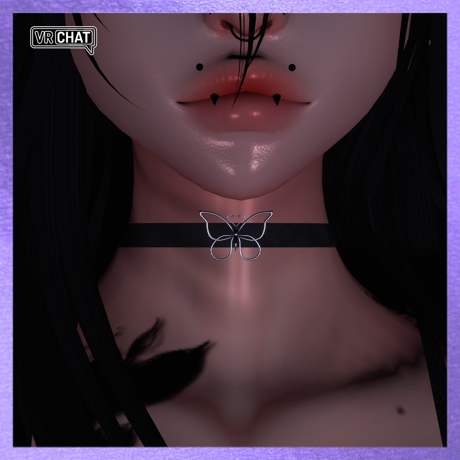 BASIC BUTTERFLY CHOKER | FREE