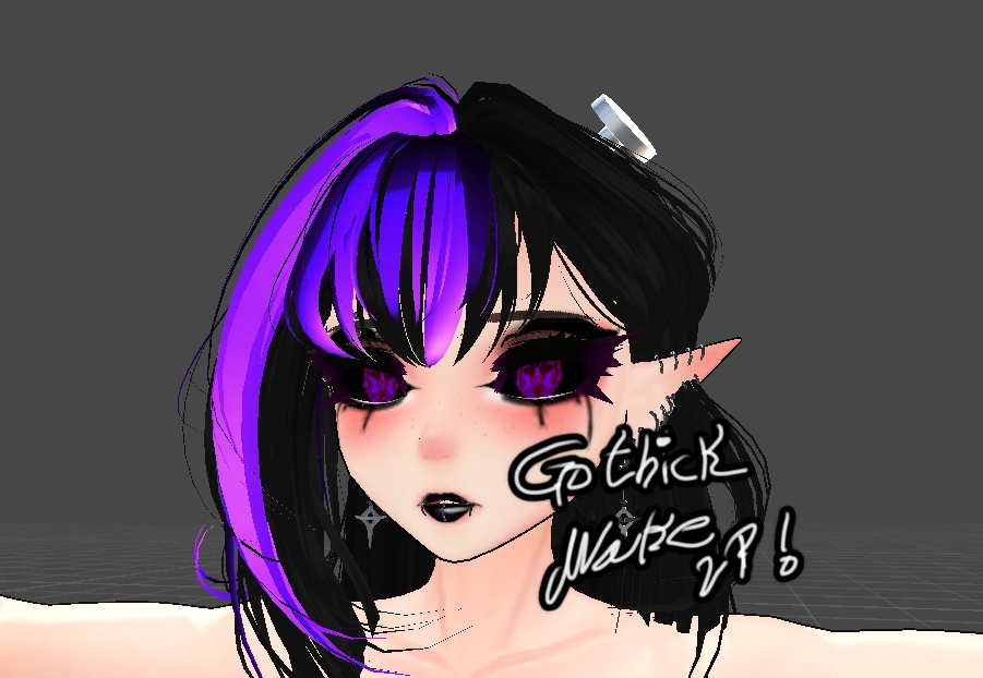 [FREE!!] Gothic MakeUp For God Magician!