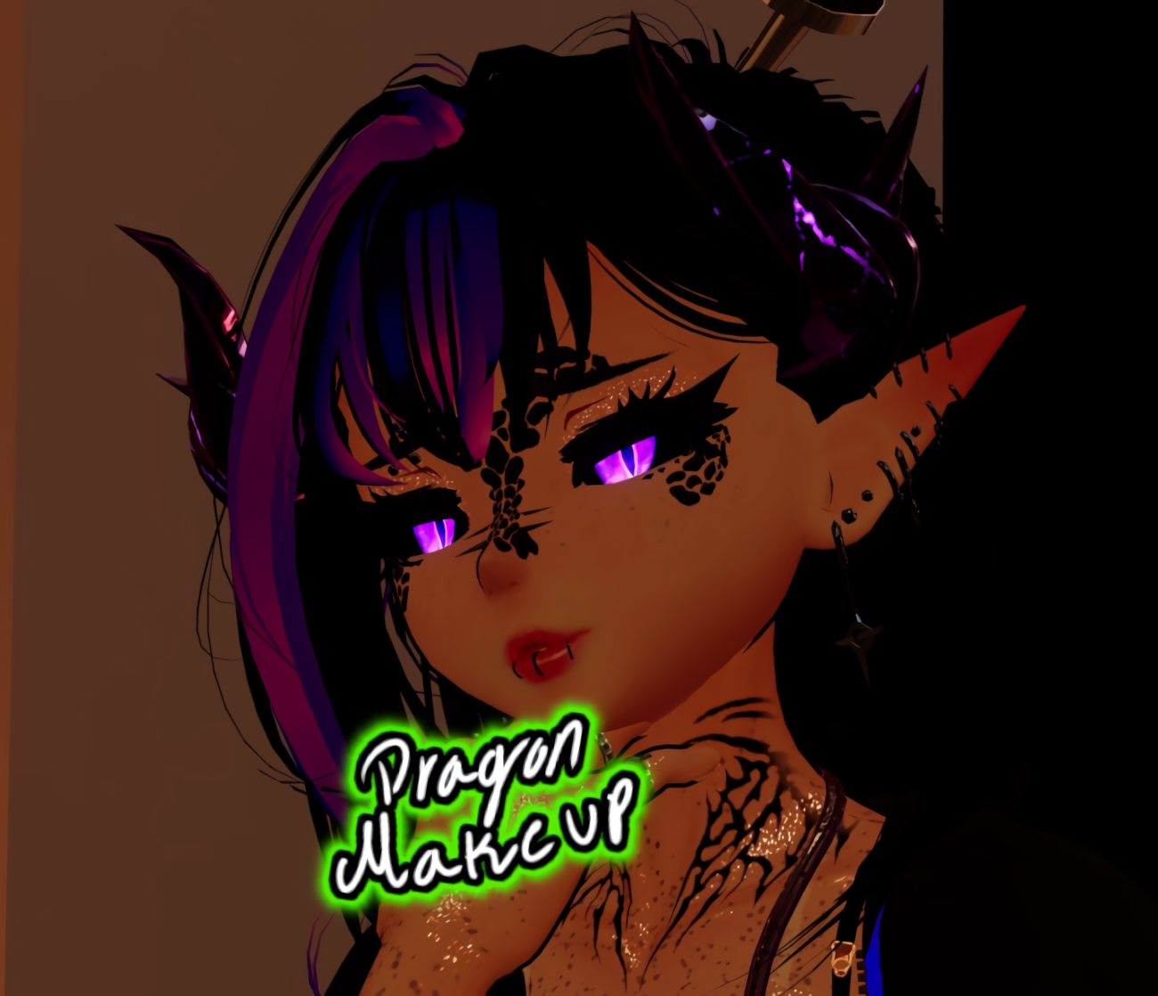 Dragon MakeUp and Eyes For GodMagician/Whisper