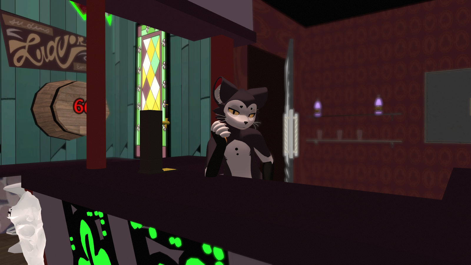 Hellish Bartender - Tora Mayu Retexture