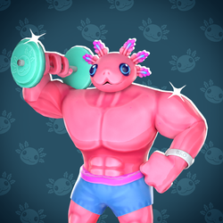 Macholote | VRChat-Ready Avatar