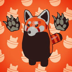 🦊 Red Panda - PocketPal - 3D Character - VRChat Avatar
