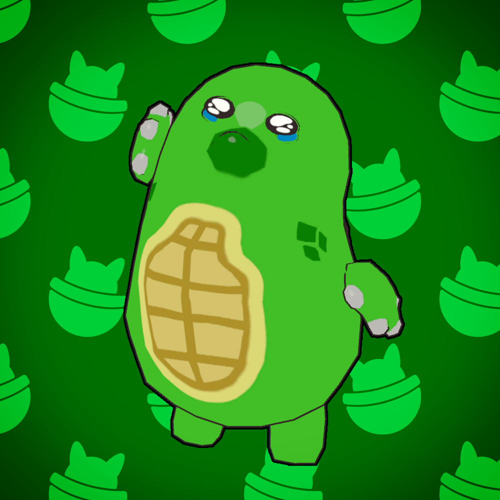 🐢 Tortoise - PocketPal - 3D Character - VRChat Avatar