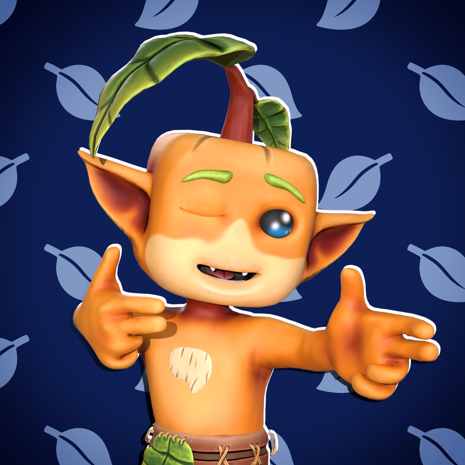 Kweebec | Hytale Fanart | VRChat Ready