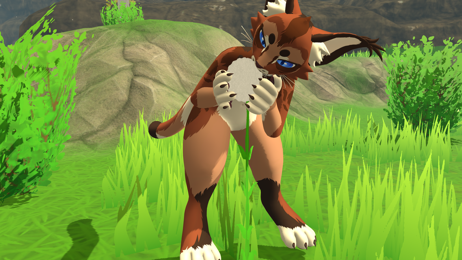 Caracal Ears for the Mayu + Textures