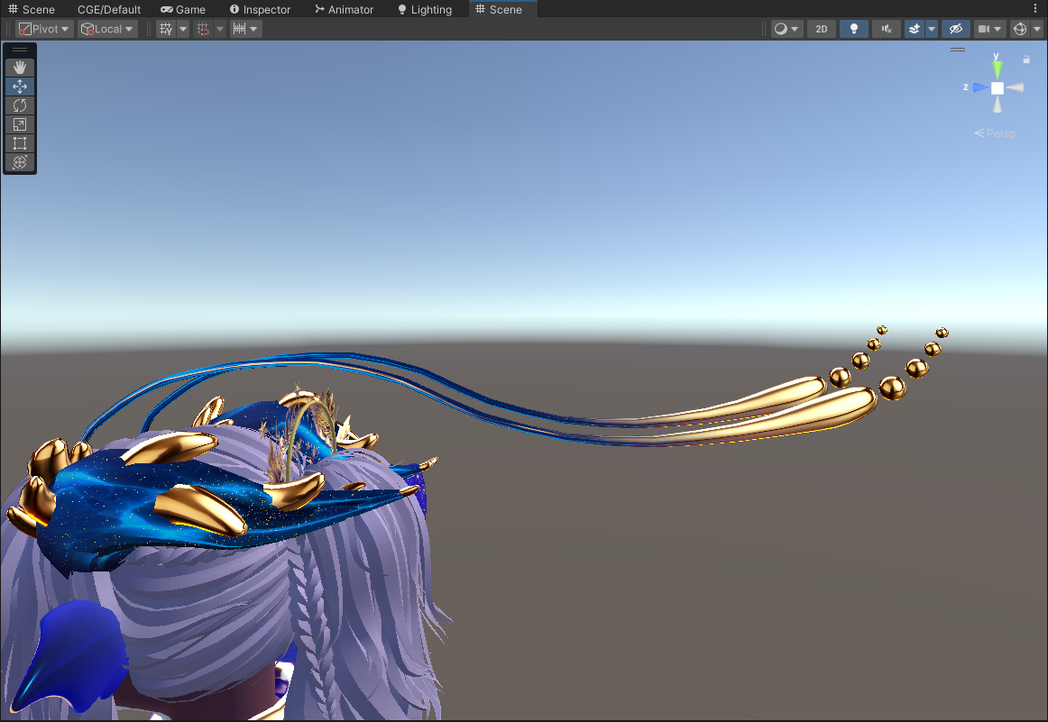 Daffodil Addon horns + Antenna