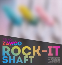 [ZaWoo] Rock-it Shaft - 3D Model for Unity