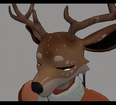 Cerfin [VRChat Deer Furry Avatar]