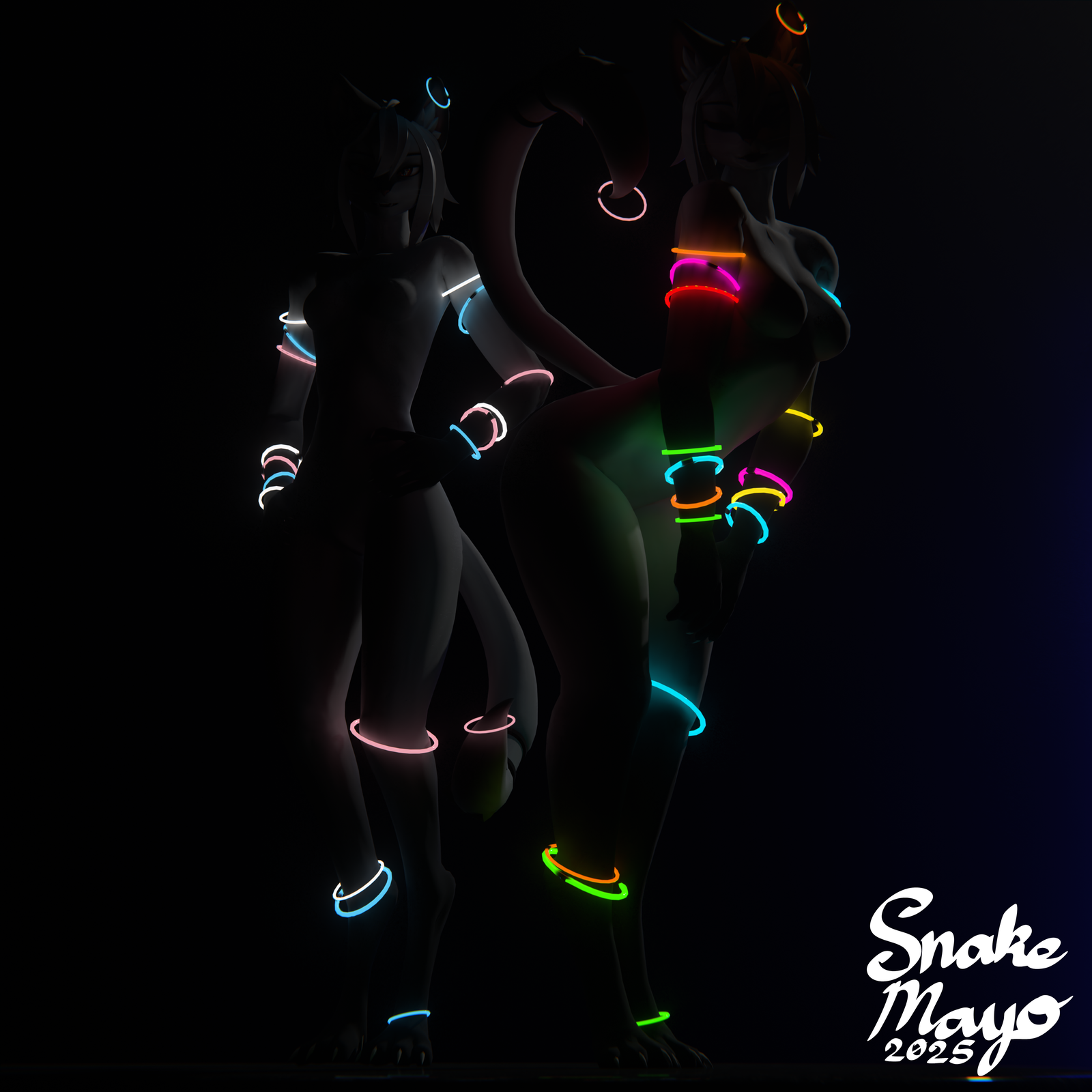 Vixine Party Glowrings (V2 Support!)