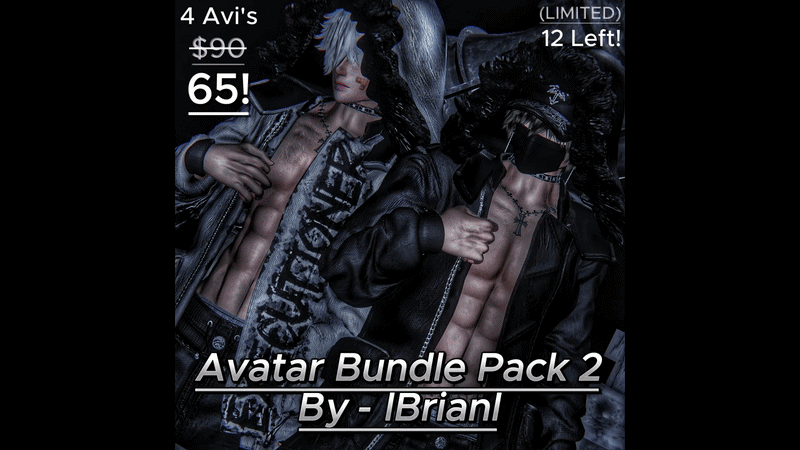 Avatar Bundle Pack LIMITED OFFER - ONLY 12 Available