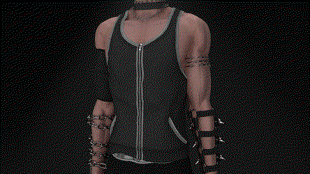 Zipped Tanktop