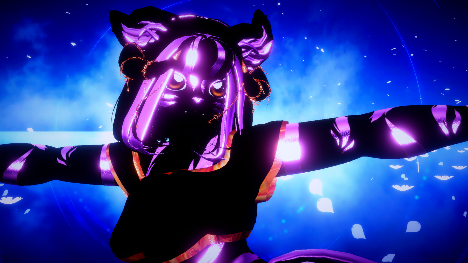 18+ (Facetracking) Aki the Golden Wolf VRChat Biscotti Avatar