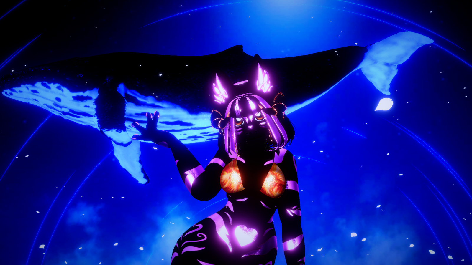 18+ (Facetracking) Aki the Golden Wolf VRChat Biscotti Avatar