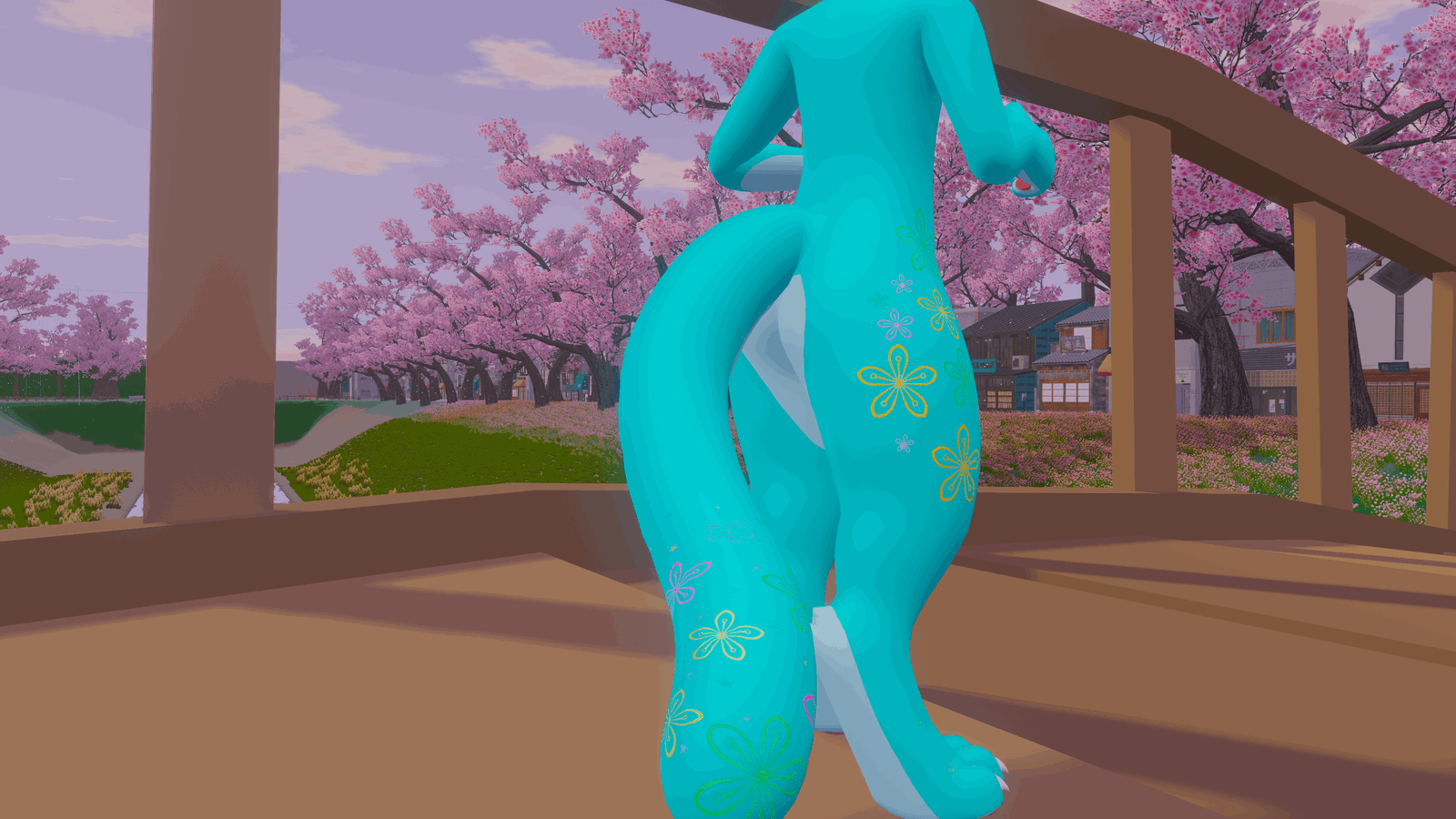 Carribean Blue Mayu Body Texture