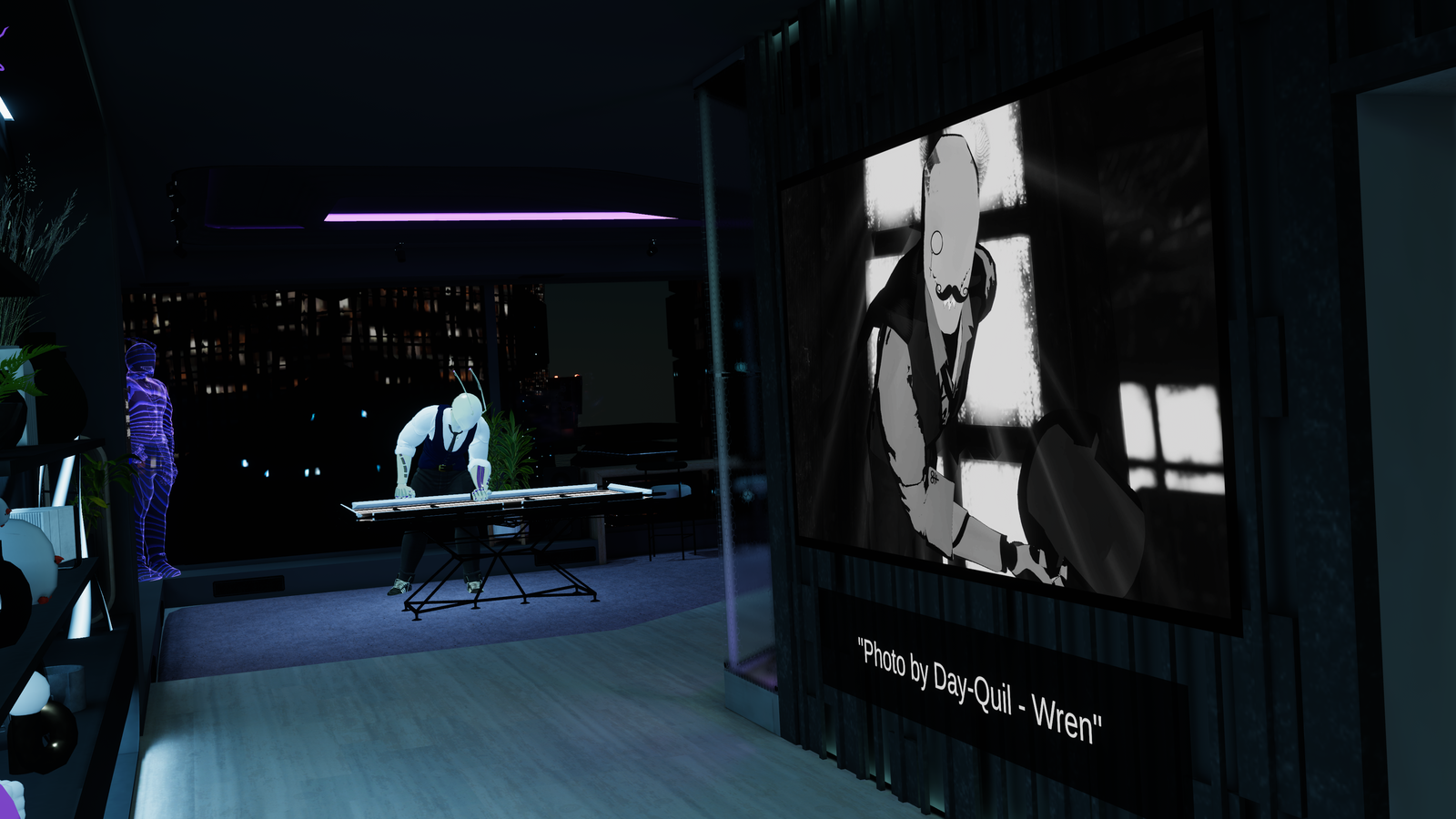 Discord Connected VRChat Image Frame