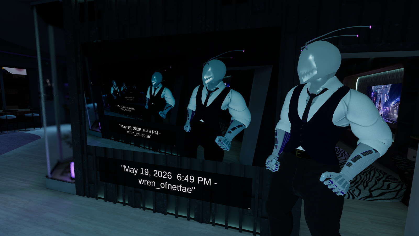 Discord Connected VRChat Image Frame