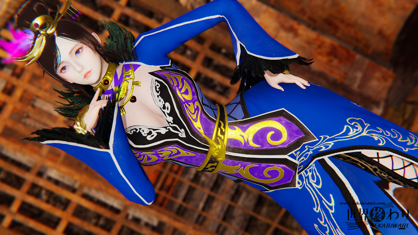 【HoneySelect2/AI＊Shoujo】【MOD】——无双甄姬服装