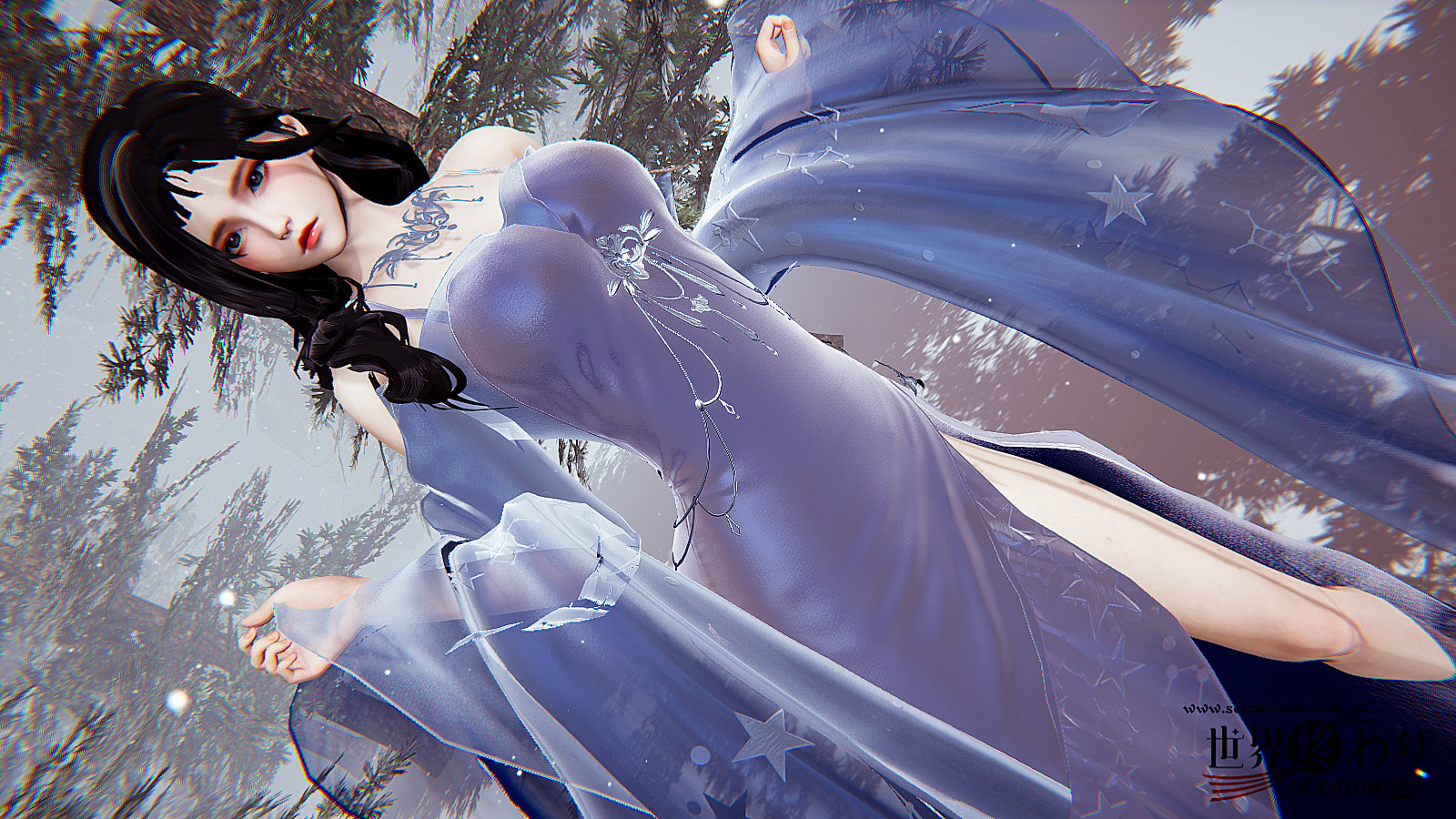 【HoneySelect2/AI＊Shoujo】【MOD】——鸢蔷画袖