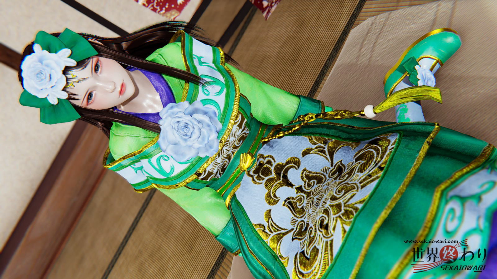 【HoneySelect2/AI＊Shoujo】【MOD】——夏侯姬服装