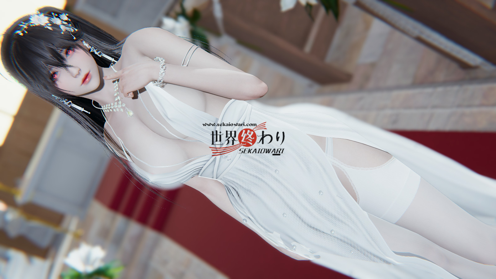 【HoneySelect2/AI＊Shoujo】【MOD】——大凤誓约婚纱