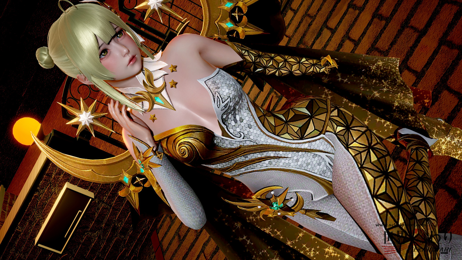 【HoneySelect2/AI＊Shoujo】【MOD】——星月暗翼
