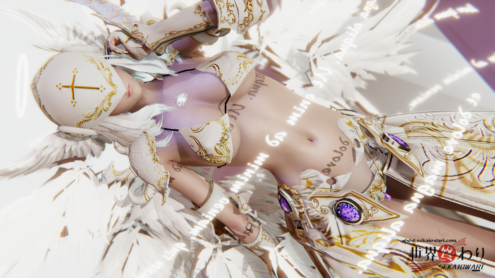 【HoneySelect2/AI＊Shoujo】【MOD】——六翼天使