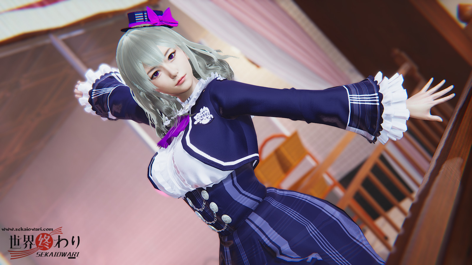 【HoneySelect2/AI＊Shoujo】【MOD】——董白校服