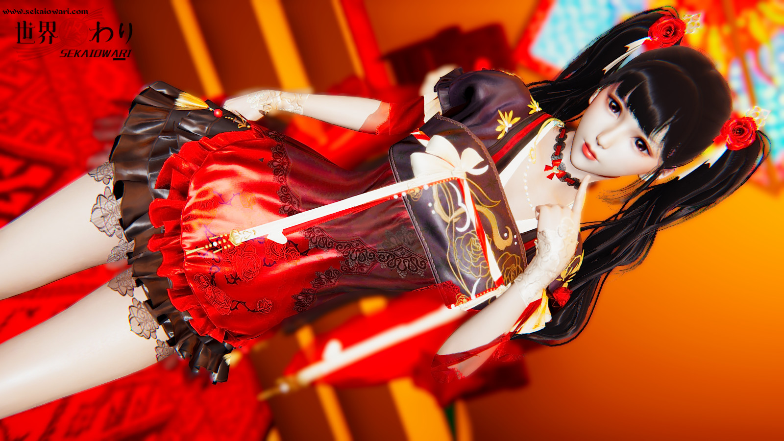 【HoneySelect2/AI＊Shoujo】【MOD】——深红之舞