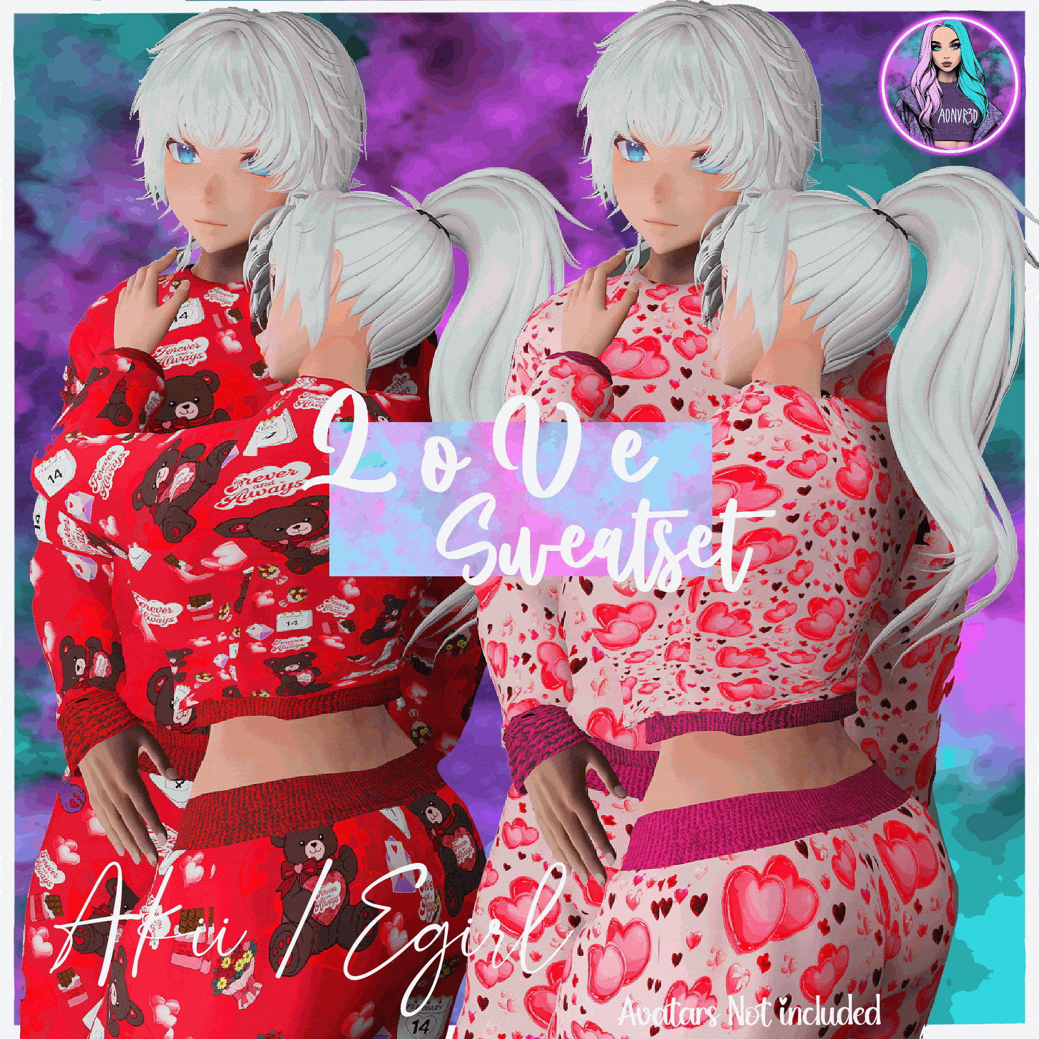 LOVE COUPLES SWEATSET | RIGGED AKII | EGIRL