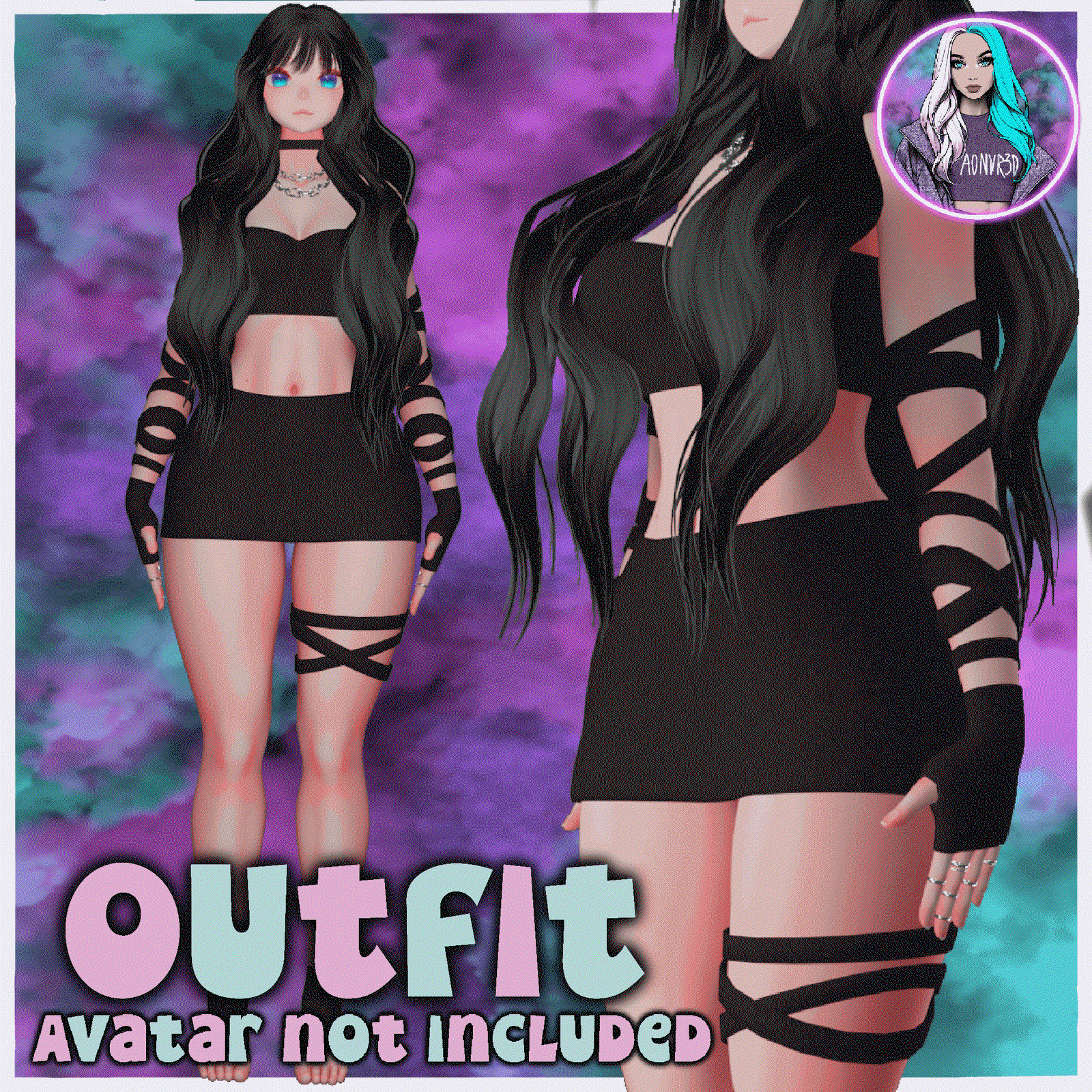 BASICS OUTFIT V2 | RIGGED EGIRL | SERVER FREEBIE