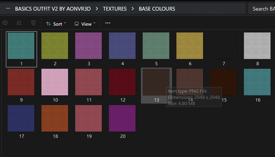 BASICS OUTFIT V2 | RIGGED EGIRL | SERVER FREEBIE