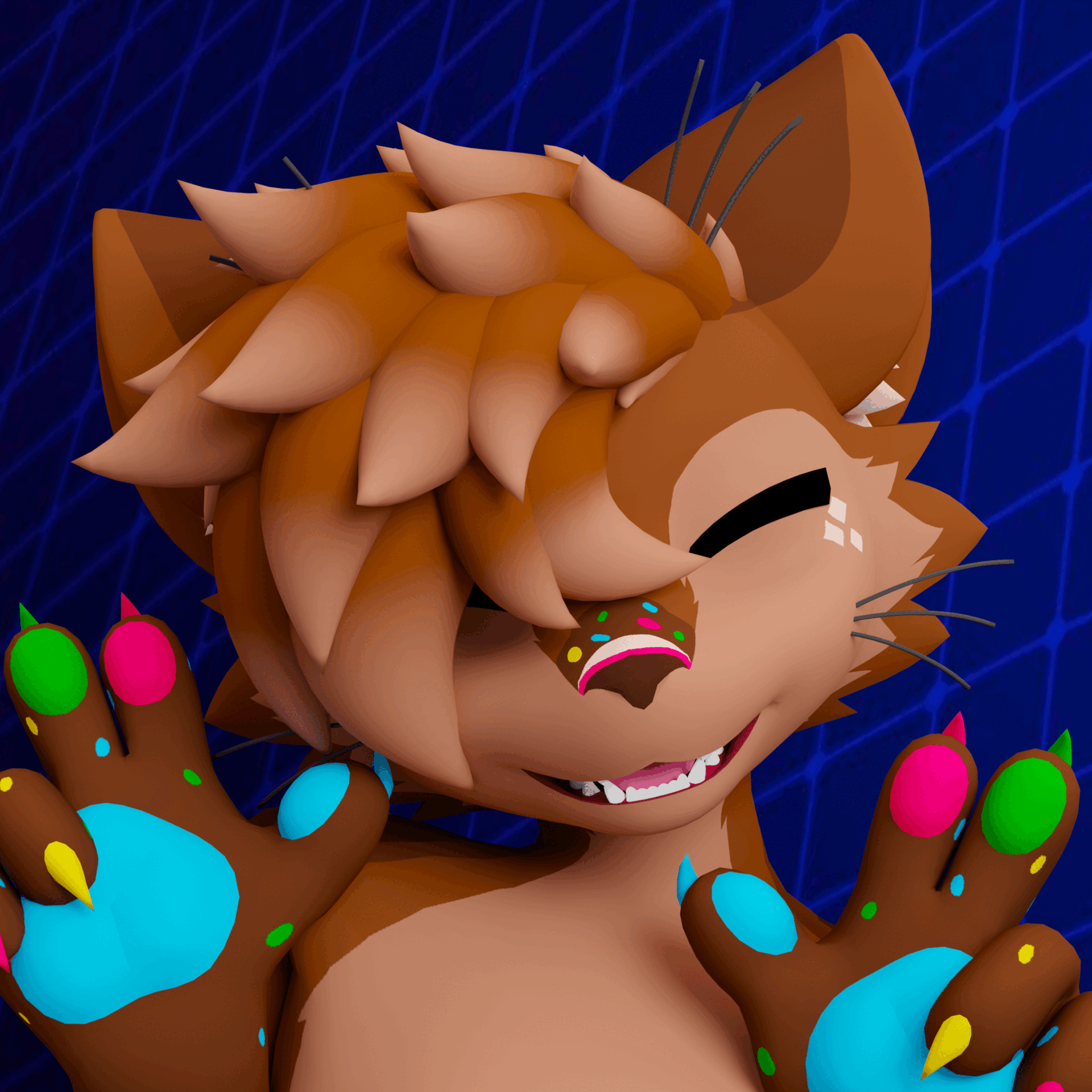 Crescent Hair for Novabeast Nardoragon Mayu Wickerbeast
