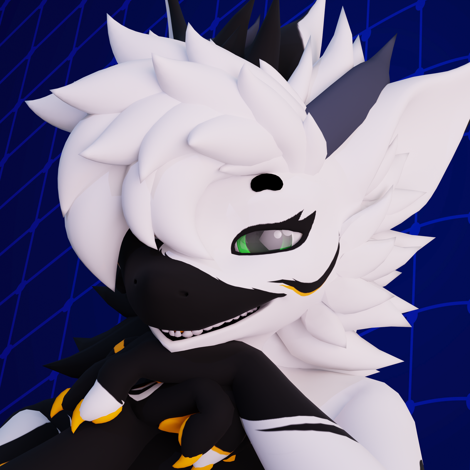 Crescent Hair for Novabeast Nardoragon Mayu Wickerbeast