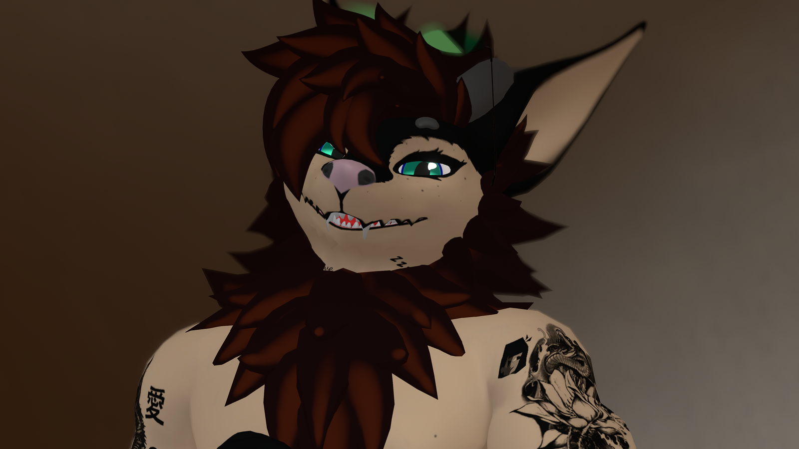 Crescent Hair for Novabeast Nardoragon Mayu Wickerbeast