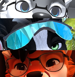 Male Winterpaw Canine - Glasses Collection