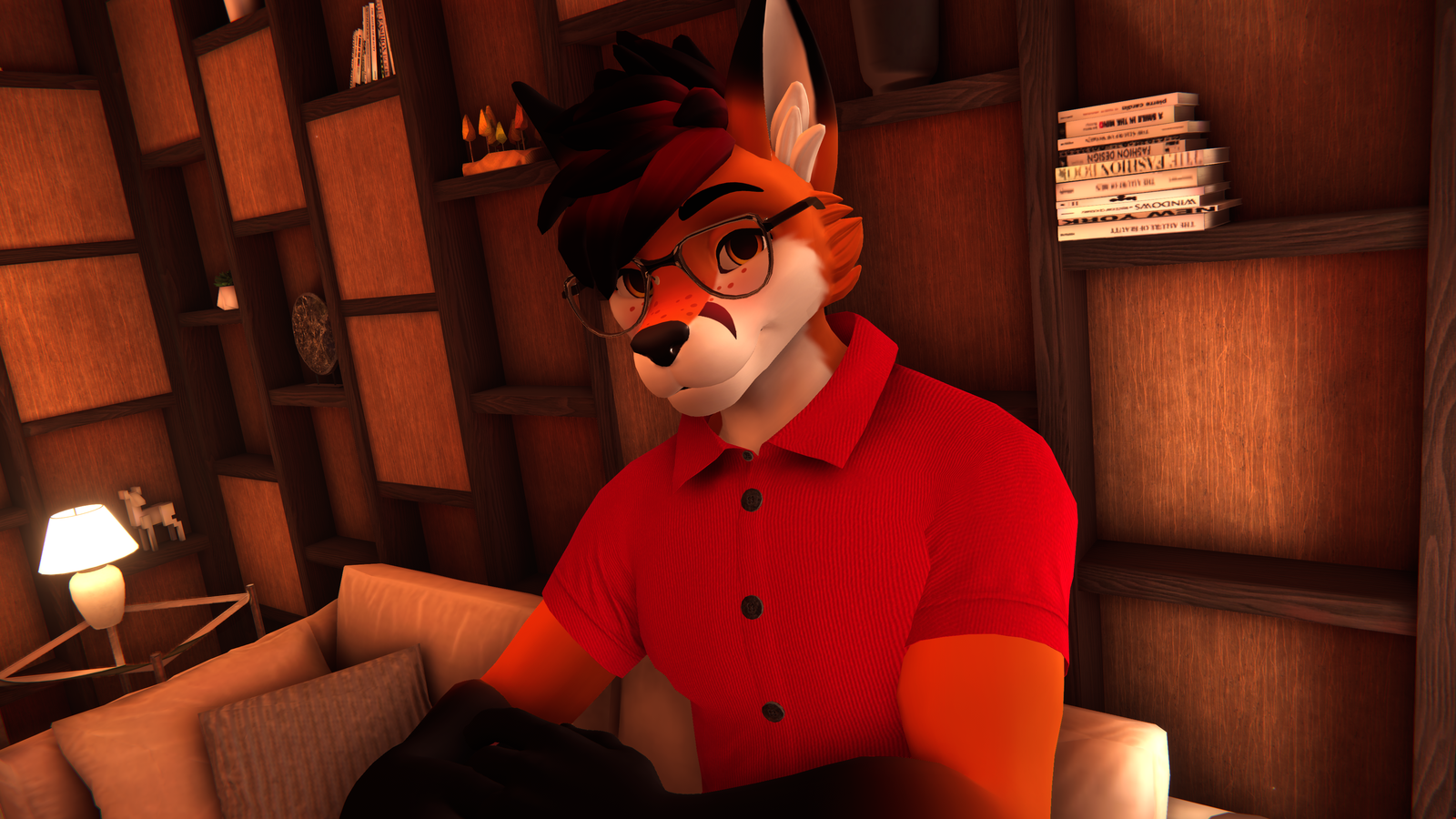 Male Winterpaw Canine - Glasses Collection