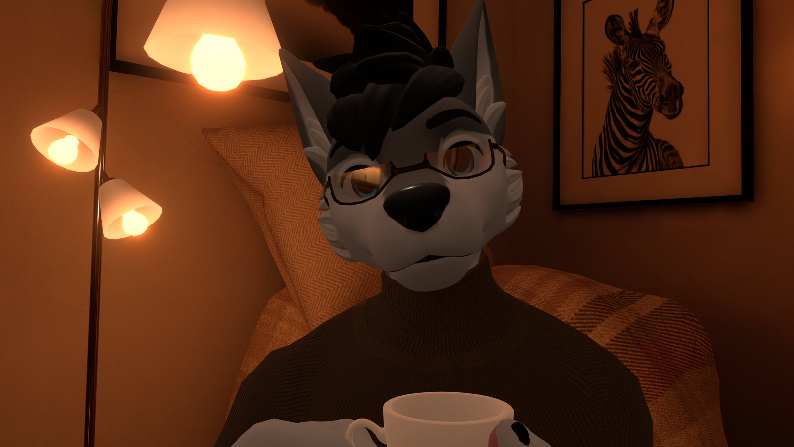 Male Winterpaw Canine - Glasses Collection