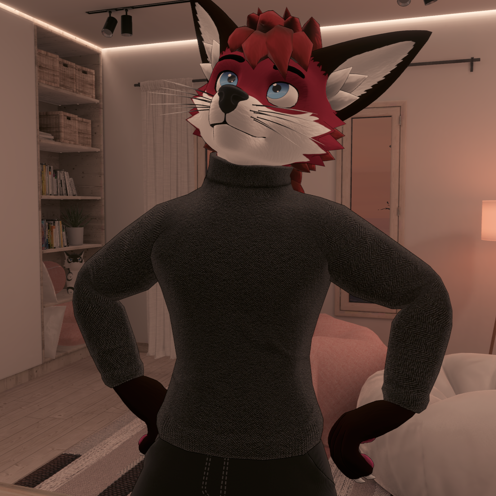 RazCanine - Turtleneck Sweater