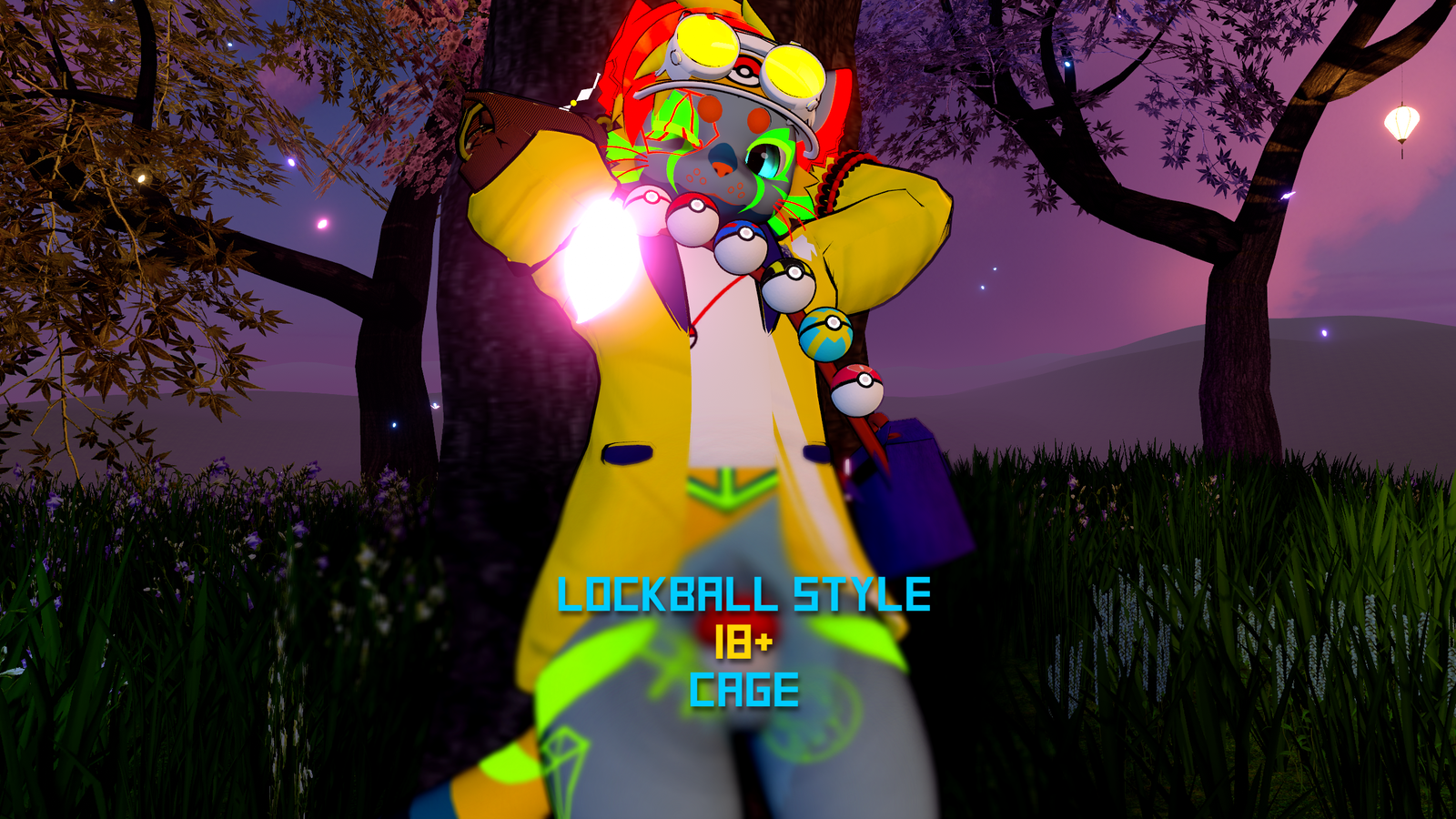 LockBall Style Chastity cage For Winterpaw