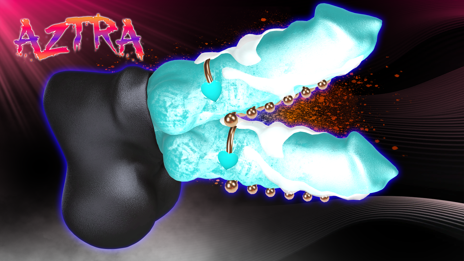 AZTRA - DOUBLE KNOT COCK!