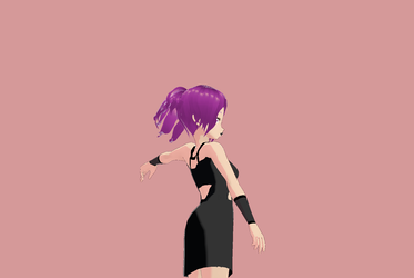 Purple Dresser