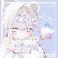 ⁺‪.°ʚ MizuMelo ɞ°.⁺　Hair accessory