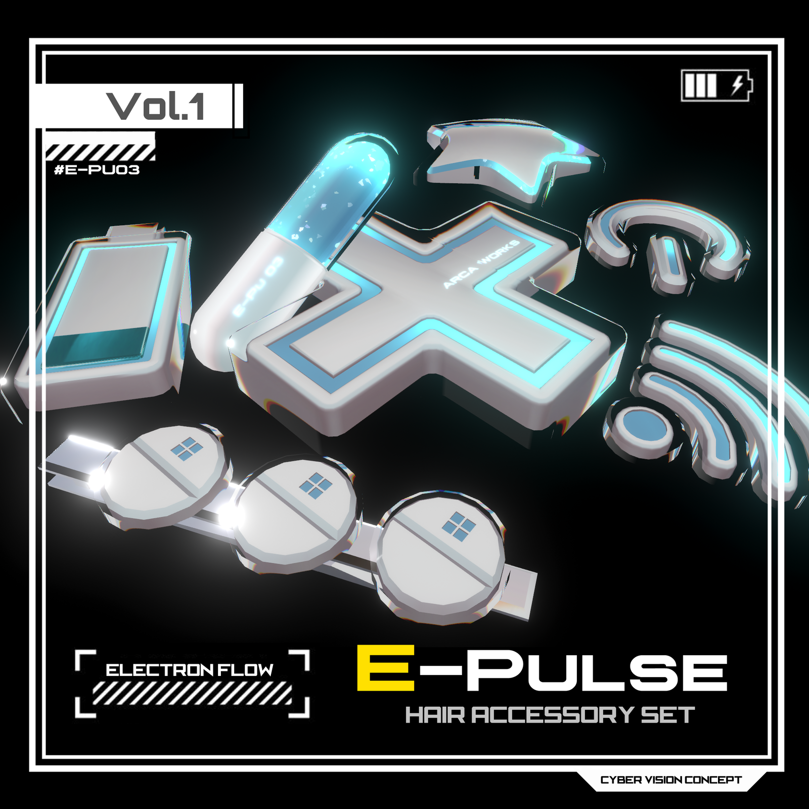 E-PULSE(Vol.1) Hair accessories