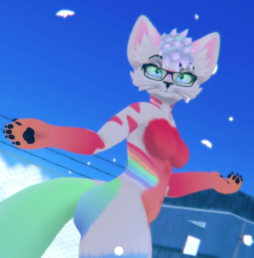 Prism the Pastel Rainbow kiggy texture