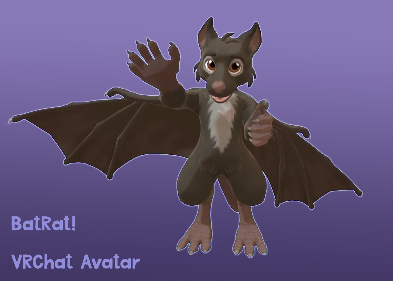 BatRat - VRChat + VTuber avatar