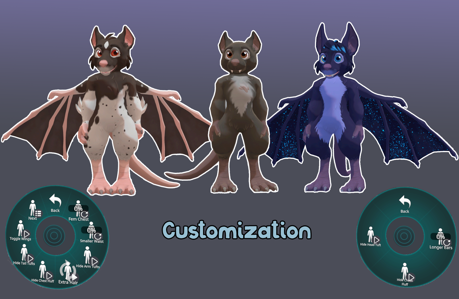 BatRat - VRChat + VTuber avatar