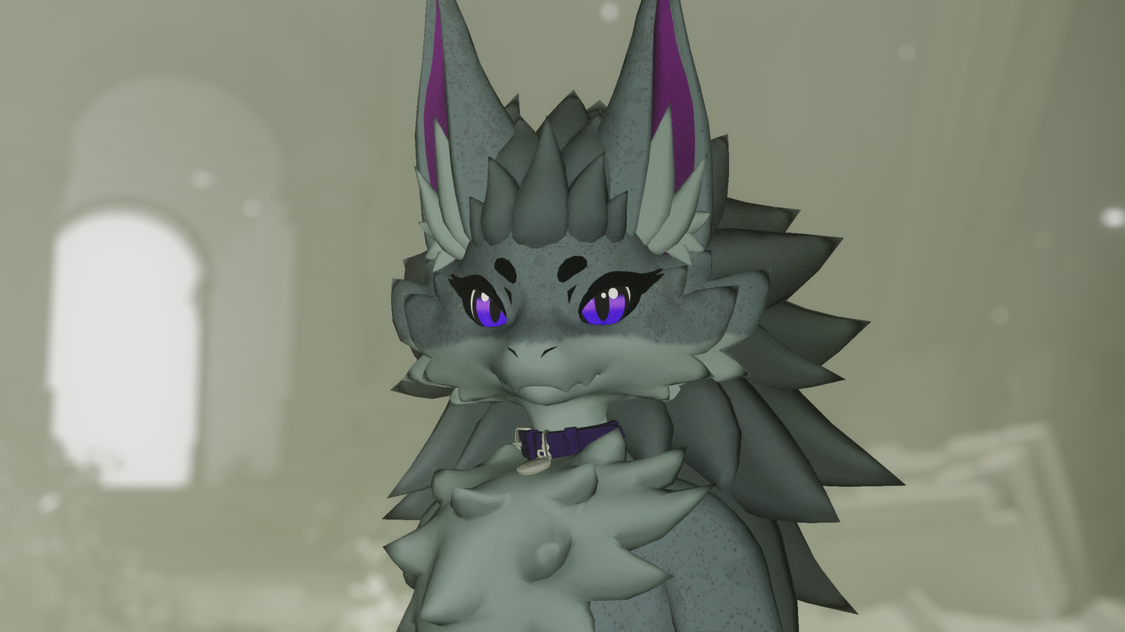 Grey Freckled Novabeast